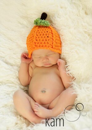 Pumpkin Beanie / Fall / Halloween Hat