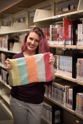 Knitting at the Library Cowl Part Deux (Lace)