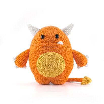 Mr. Orange Monster Amigurumi