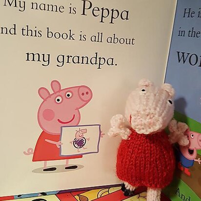 Peppa Pig Toy - knitting pattern