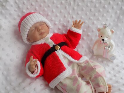 Premature Baby Santa NICU Set