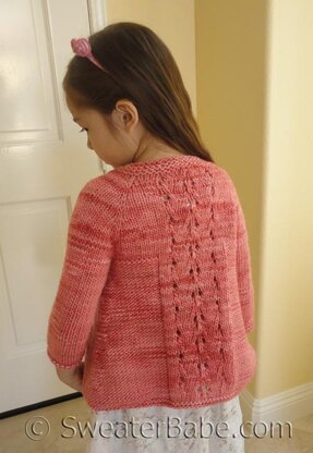 #144 Three Flavor Delight Top-Down Cardigan