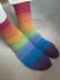 Melting Rainbow Socks