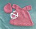 P100 Dolls Irish Lace Dress and Bonnet