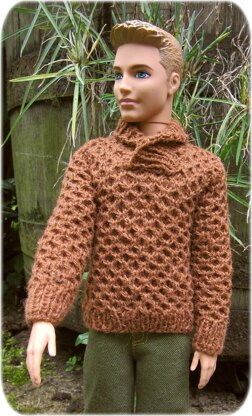 1:6th scale Honeycomb sweater