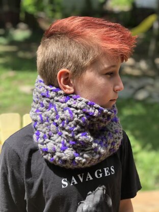 Blueberry Crumble Cowl