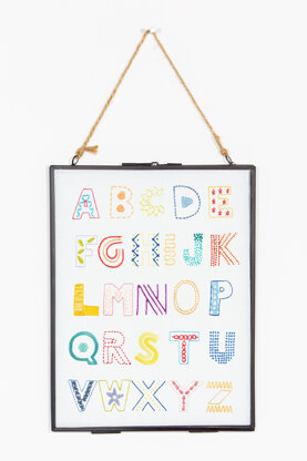 Stitch Alphabet  in DMC - PAT0150 -  Downloadable PDF