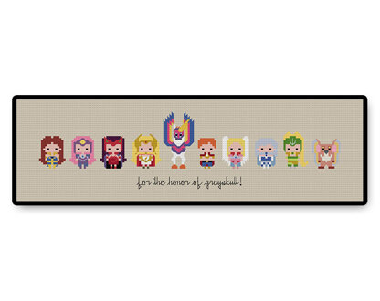 She-Ra Bite Size - PDF Cross Stitch Pattern