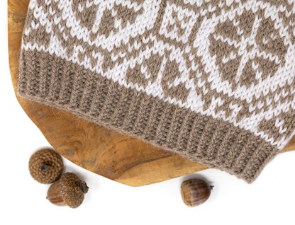 Ratas Pom-Pom Fair Isle Hat