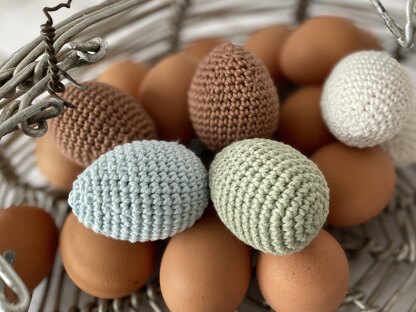 Crochet Egg Amigurumi - Whole & Fried