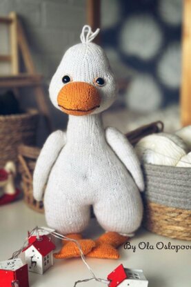 Goose Toy Knitting Patterns