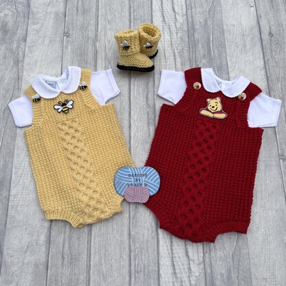 Honey Baby Romper 0-3 & 3-6mths