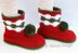 Christmas Children's Pom-Pom Boots