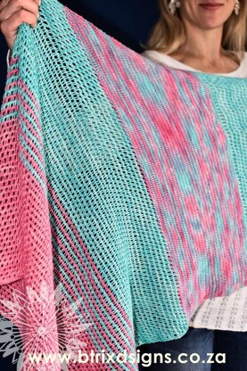 Tunisian Scalene Shawl