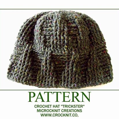 Crochet Hat TRICKSTER