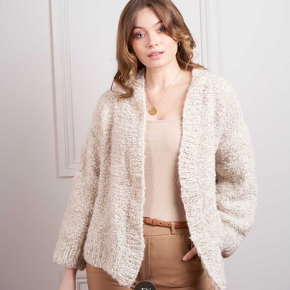 Vera Cardigan in Rowan Soft Boucle - Downloadable PDF