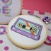 The Make Arcade Mini Cross Stitch - Retro Cassette - 3in