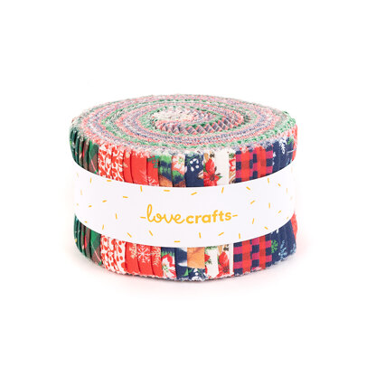 LoveCrafts Christmas Village Strip Roll - Multi