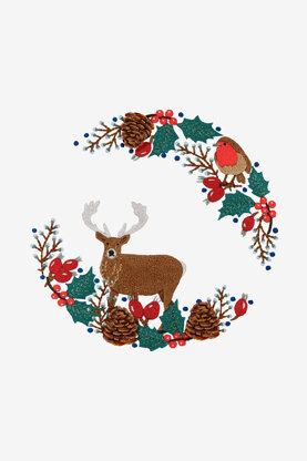 DMC Christmas Nature Walk Embroidery Pattern - PAT1815 - Downloadable PDF