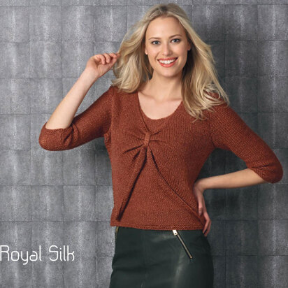 Sweater in Katia Royal Silk