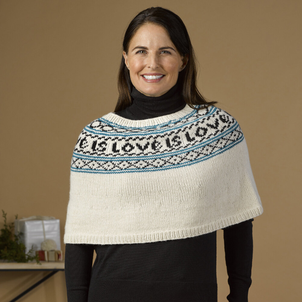 Hailstone Cape im Valley Yarns Brodie 1057 Downloadable PDF