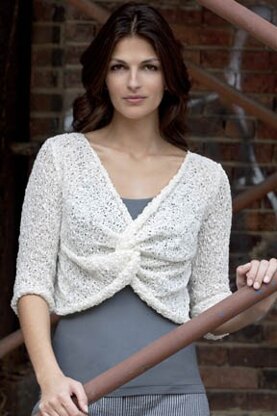 Remsen Twist-Front Top in Tahki Yarns Ripple