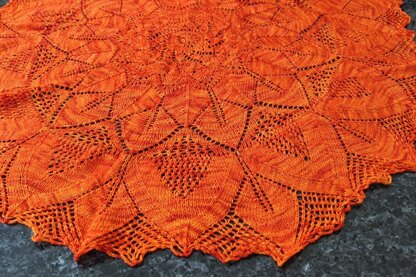 Eyjafjallajökull Shawl