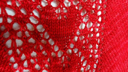 LOVE IN BLOOM [Revised] Lacy Shawl