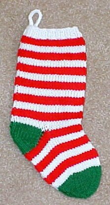 2 Needle Holiday Stocking