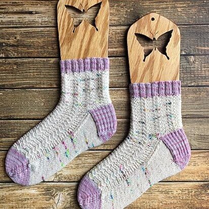 Hey There Cupcake Sock - knitting pattern