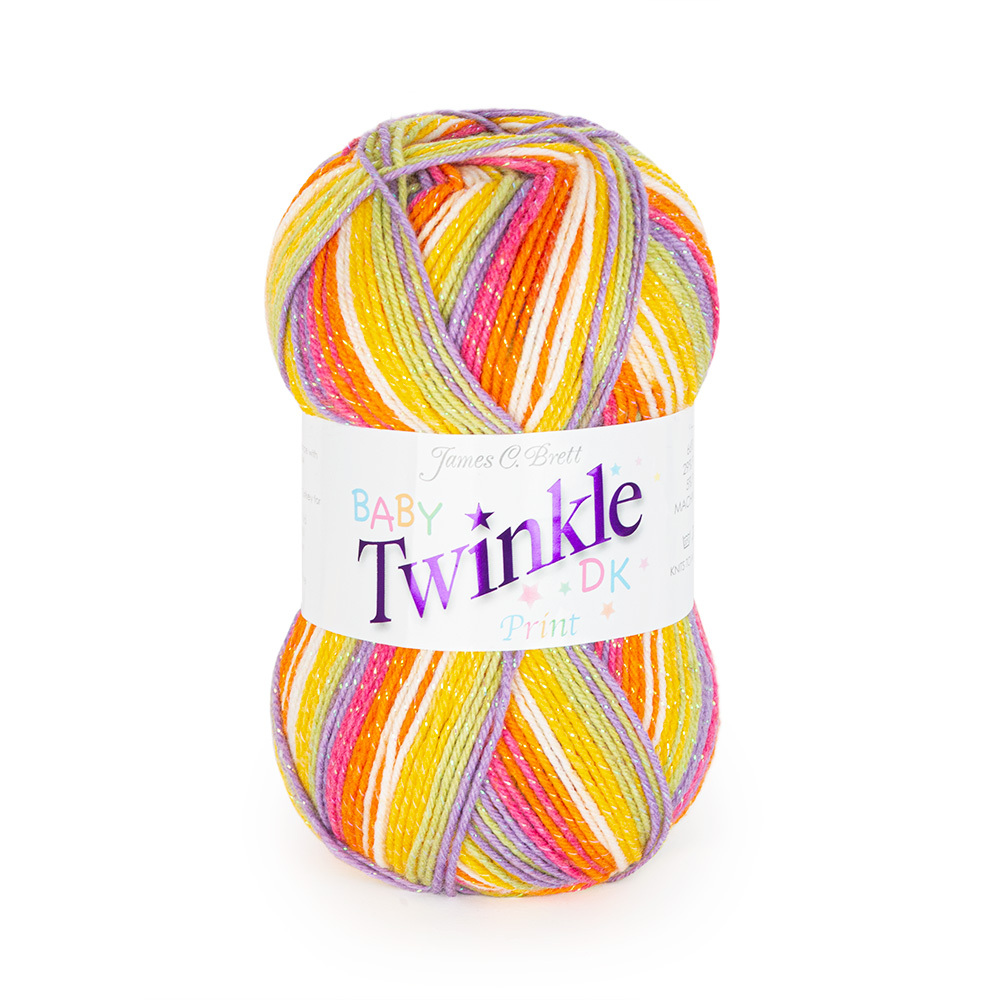 James C. Brett Baby Twinkle Print DK - view 2