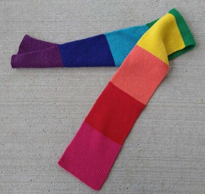 Bright Rainbows Scarf