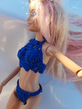 Two piece swimsuit for Barbie