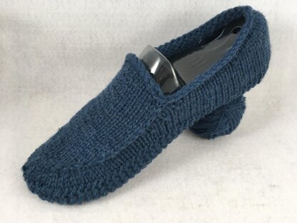 Mens Knit Loafer Slipper