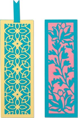 Sizzix Thinlits Dies By Courtney Chilson - Botanical Bookmarks