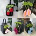 5 Pattern Bundle Of Flower Bag Charm Crochet Patterns