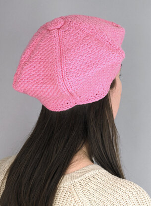 Brilliant Beret - Free Hat Crochet Pattern for Women in Paintbox Yarns Simply DK by Paintbox Yarns