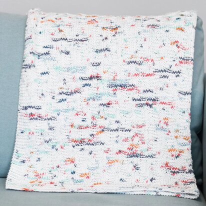 Speckles Blanket in Universal Yarn Cotton Supreme Speckles - Downloadable PDF
