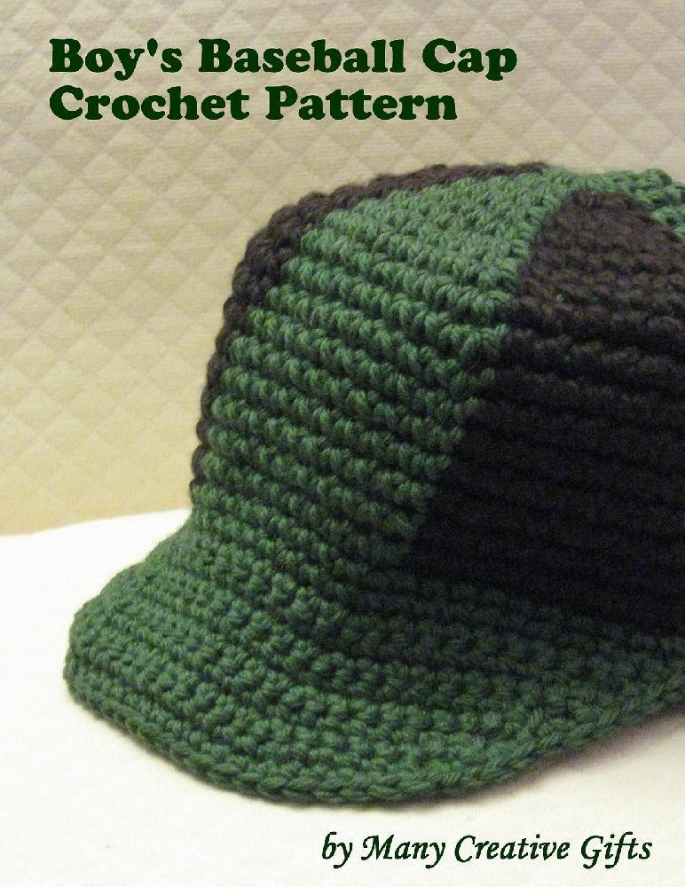 Crochet baseball hat online pattern