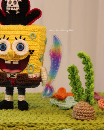 Briny Buccaneer – Chibi Pirate Doll Amigurumi Pattern (PDF)