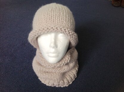 Charity Knit - Hat and Cowl