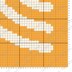 Beginner Retro Orange Blanket Botanical 70's Home Decor C2C Crochet PATTERN