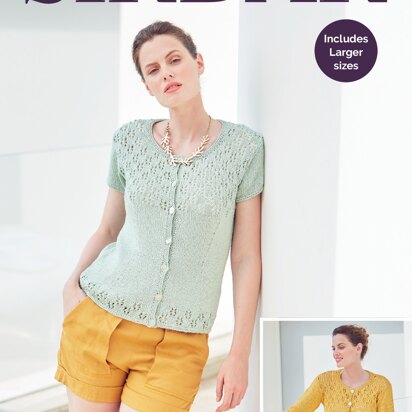 Cardigans in Sirdar Cotton DK - 8258 - Downloadable PDF