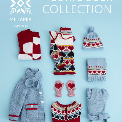 Curiouser Collection E-Book - Collection of Knitting Patterns For Girls in MillaMia Naturally Soft Merino by MillaMia