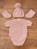 'Pippin' 3 Piece set with 8 sizes from Premature to 24 Months