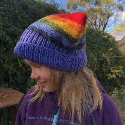 Pinky’s Rainbow Pussyhat