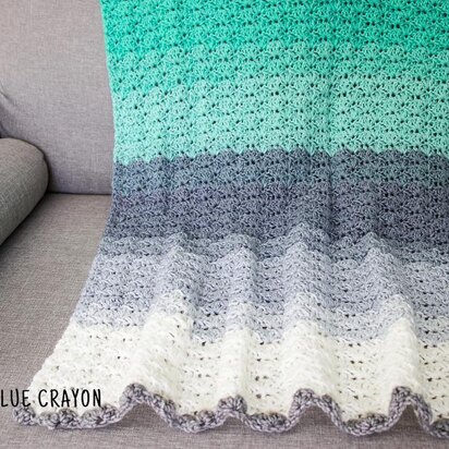 Mandala Yarn Blanket