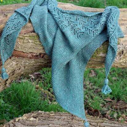 Bare Branches Shawl