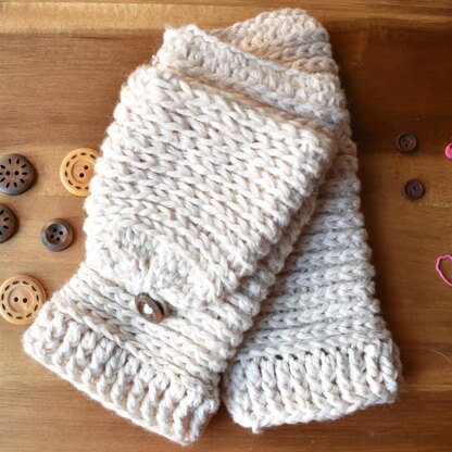 Tabby Star Mittens