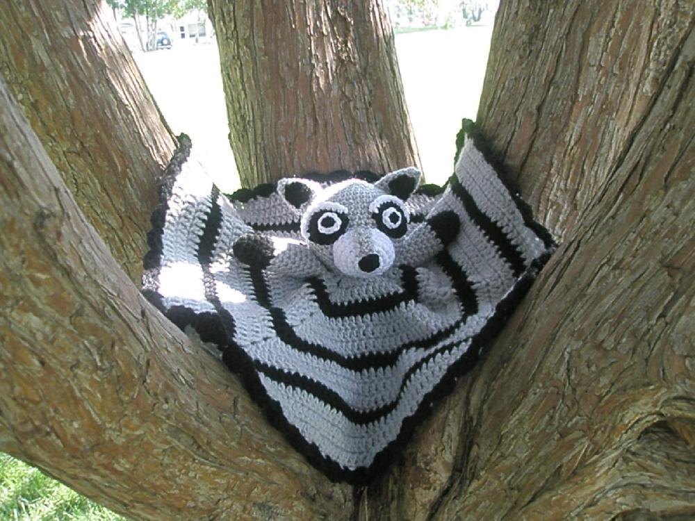 Raccoon security blanket new arrivals